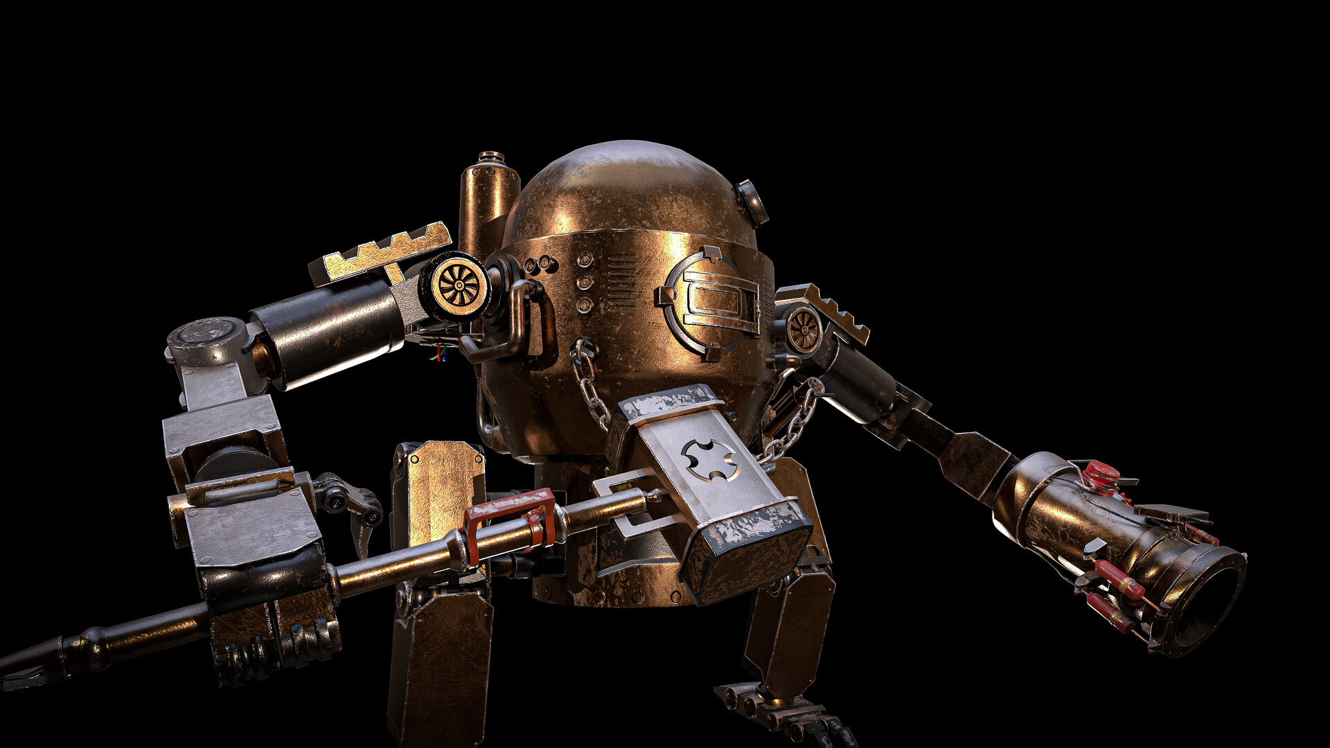 Combat / Steampunk by Durai